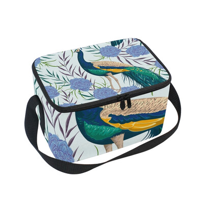 ALAZA Insulated Lunch Box Pattern With Peacock Lunch Bag for Men Women Portable Tote Bag Cooler Bag
ALAZA Insulated Lunch Box Pattern With Peacock Lunch Bag for Men Women Portable Tote Bag Cooler Bag