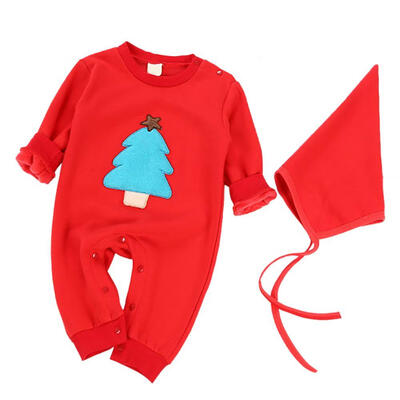 WEIXINBUY Baby Christmas Day Embroidered Pattern Cotton Rompers Hat autumn winter solid clothing
WEIXINBUY Baby Christmas Day Embroidered Pattern Cotton Rompers Hat autumn winter solid clothing