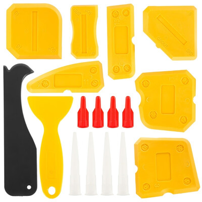 17Pcsset Caulking Tool Kit Silicone Sealant Finishing Tool Grout Scraper Caulk Remover&Caulk Nozzle&Caulk Caps
17Pcsset Caulking Tool Kit Silicone Sealant Finishing Tool Grout Scraper Caulk Remover&Caulk Nozzle&Caulk Caps