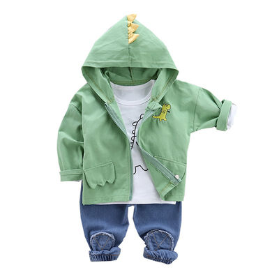 Autumn Baby Boy Clothes Long Sleeve Cartoon Dinosaur Print T-shirtHoodie SweatshirtPants Trousers Casual Outfits 3pcs
Autumn Baby Boy Clothes Long Sleeve Cartoon Dinosaur Print T-shirtHoodie SweatshirtPants Trousers Casual Outfits 3pcs