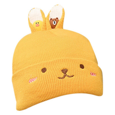 Winter Newborn Cartoon Cute Warm Kids Girls Boys Baby Hats Knitted Wool Hemming Caps With Ball Cap Accessories
Winter Newborn Cartoon Cute Warm Kids Girls Boys Baby Hats Knitted Wool Hemming Caps With Ball Cap Accessories