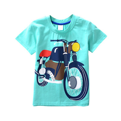 New Style Kids Baby Boys T-shirt Cartoon printing Short Sleeve Summer Tee Shirts Tops Comfortable For Dressing 
New Style Kids Baby Boys T-shirt Cartoon printing Short Sleeve Summer Tee Shirts Tops Comfortable For Dressing