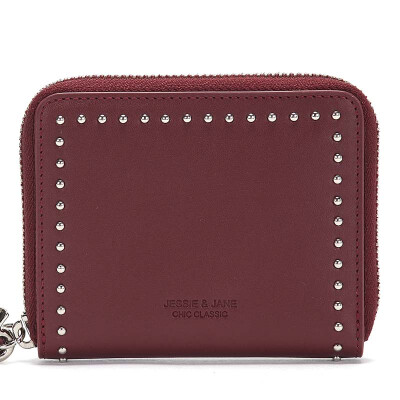 JESSIE&JANE&Jane Womens Bag Wallet 5155 Leather Simple Fashion Lady Mini Clutch Black
JESSIE&JANE&Jane Womens Bag Wallet 5155 Leather Simple Fashion Lady Mini Clutch Black