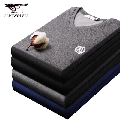 Seven wolves thermal underwear men plus velvet thick set invisible V-neck mens autumn&winter velvet Qiuyi Qiuku set 99295 dark gray
Seven wolves thermal underwear men plus velvet thick set invisible V-neck mens autumn&winter velvet Qiuyi Qiuku set 99295 dark gray
