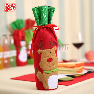 New Christmas Decoration Santa Claus Snowman Paillette Wine Bottle Cover Bag Christmas Dinner Xmas Table Decor Gift
New Christmas Decoration Santa Claus Snowman Paillette Wine Bottle Cover Bag Christmas Dinner Xmas Table Decor Gift