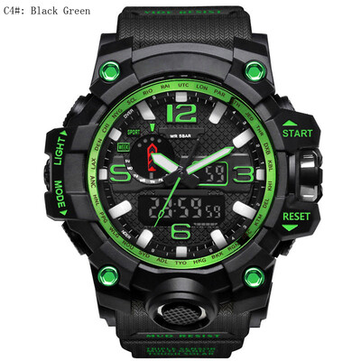 Fashion Military Sport Watches for Men Male Outdoor Waterproof Dual LED Digital Quartz Wristwatch Time Clock Gift
Fashion Military Sport Watches for Men Male Outdoor Waterproof Dual LED Digital Quartz Wristwatch Time Clock Gift