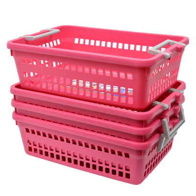 JEKO&JEKO kitchen plastic finishing storage basket 4 Pack toy snack storage basket file desktop rack Japanese style Baina basket extra large red SWB-6098
JEKO&JEKO kitchen plastic finishing storage basket 4 Pack toy snack storage basket file desktop rack Japanese style Baina basket extra large red SWB-6098