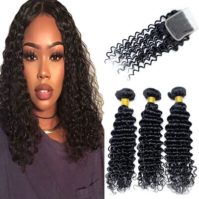 3 Bundles Peruvian Deep Wave With Closure Curly Deep Wave Peruvian Hair With Closure Peruvian Weave Bundles With Closure Deal
3 Bundles Peruvian Deep Wave With Closure Curly Deep Wave Peruvian Hair With Closure Peruvian Weave Bundles With Closure Deal