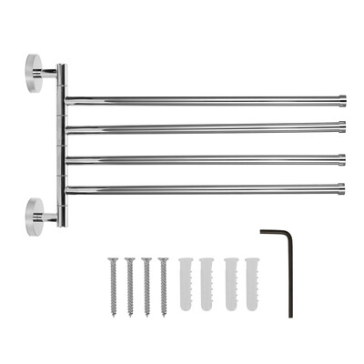 Copper 3-Arm Bathroom Wall Mount Towel Hanger Rack 180°Swivel Towels Hold Device Space Saving Bathtowel Storage Organizer
Copper 3-Arm Bathroom Wall Mount Towel Hanger Rack 180°Swivel Towels Hold Device Space Saving Bathtowel Storage Organizer