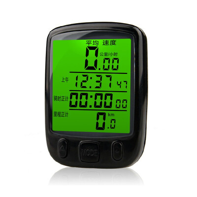 Osagie 563B bike intelligent code table tachometer cable odometer thermometer mountain bike riding equipment cycling accessories Chinese luminous super waterproof
Osagie 563B bike intelligent code table tachometer cable odometer thermometer mountain bike riding equipment cycling accessories Chinese luminous super waterproof