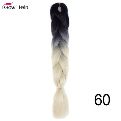 Silky Strands 24'' 100g Ombre Synthetic Braiding Hair Extensions For Crochet Braids Kanekalon Jumbo Braids Two Tone Ombre Color 1p
Silky Strands 24'' 100g Ombre Synthetic Braiding Hair Extensions For Crochet Braids Kanekalon Jumbo Braids Two Tone Ombre Color 1p