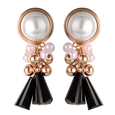 Yoursfs Vintage pearl dangle earring clip on earring for women wedding fashion drop earring
Yoursfs Vintage pearl dangle earring clip on earring for women wedding fashion drop earring