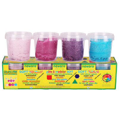 European wax wax plasticine children's handmade clay 4 color plasticine (rose red, pink, purple, blue-green) Germany imported non-stick mud children's handmade clay
European wax wax plasticine children's handmade clay 4 color plasticine (rose red, pink, purple, blue-green) Germany imported non-stick mud children's handmade clay