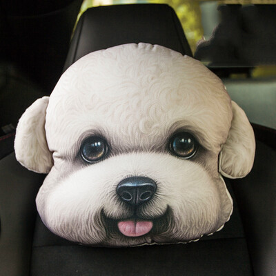 Hua 3D animal pillow car headrest lumbar pillow cartoon creative car accessories Shar Pei
Hua 3D animal pillow car headrest lumbar pillow cartoon creative car accessories Shar Pei