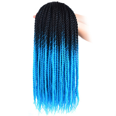 Synthetic Senegalese Twist Crochet Hair Braids Mambo Twist Braiding Hair 5Pcs/Lot " (Black-Sky Blue
Synthetic Senegalese Twist Crochet Hair Braids Mambo Twist Braiding Hair 5Pcs/Lot " (Black-Sky Blue