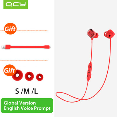 Global Version Xiaomi QCY M1 Pro BT Wireless Earphone Sports Headset Stereo Earpieces with Magnetic Switch Microphone Volume Contr
Global Version Xiaomi QCY M1 Pro BT Wireless Earphone Sports Headset Stereo Earpieces with Magnetic Switch Microphone Volume Contr