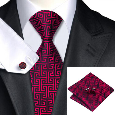 N-0554 Vogue Men Silk Tie Set Red Novelty Necktie Handkerchief Cufflinks Set Ties For Men Formal Wedding Business wholesale
N-0554 Vogue Men Silk Tie Set Red Novelty Necktie Handkerchief Cufflinks Set Ties For Men Formal Wedding Business wholesale