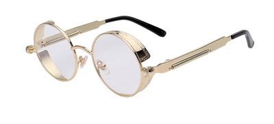 Round Metal Sunglasses Steampunk Men Women Fashion Glasses Brand Designer Retro Vintage Sunglasses UV400
Round Metal Sunglasses Steampunk Men Women Fashion Glasses Brand Designer Retro Vintage Sunglasses UV400
