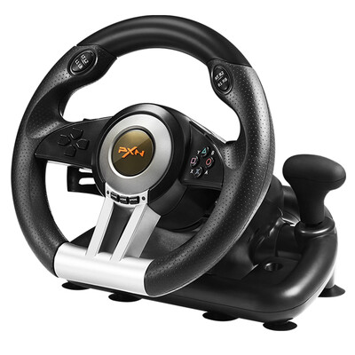 PXN-V3IIIB Vibration Game Joystick Compatible PC / PS3 / PS4 / Xbox One European Truck Simulator Racing Series Horizon 3 Classic Black
PXN-V3IIIB Vibration Game Joystick Compatible PC / PS3 / PS4 / Xbox One European Truck Simulator Racing Series Horizon 3 Classic Black