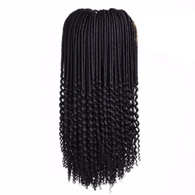 20 inch Faux Locs Curly Crochet Hair 24 Roots Crochet Braids Synthetic Braiding Hair 3 Colors
20 inch Faux Locs Curly Crochet Hair 24 Roots Crochet Braids Synthetic Braiding Hair 3 Colors