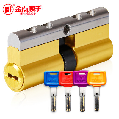 Gold point atom GOLDATOM FSY6085P colorful key security door lock core 304 stainless steel strip C-class blade
Gold point atom GOLDATOM FSY6085P colorful key security door lock core 304 stainless steel strip C-class blade