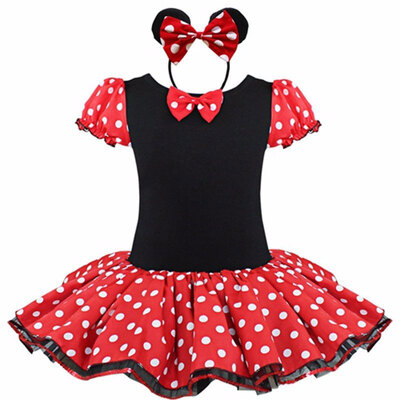 Baby Kids Dress Minnie Mouse Party Fancy Costume Cosplay Girls Ballet Tutu DressEar Headband Girl Polka Dot Clothing Girl Dress
Baby Kids Dress Minnie Mouse Party Fancy Costume Cosplay Girls Ballet Tutu DressEar Headband Girl Polka Dot Clothing Girl Dress