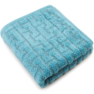 Sanli super soft cotton bamboo absorbent towel wash towel sea green