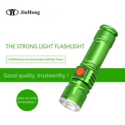 Telescopic led aluminum flashlight T6 zoom light T6 flashlight USB charging mini small flashlight
Telescopic led aluminum flashlight T6 zoom light T6 flashlight USB charging mini small flashlight