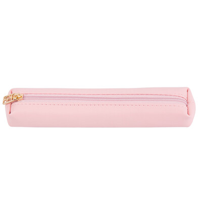 Kinbor straps fashion small pencil bag leather stationery bag student supplies girls models pure white DTB6244-1
Kinbor straps fashion small pencil bag leather stationery bag student supplies girls models pure white DTB6244-1