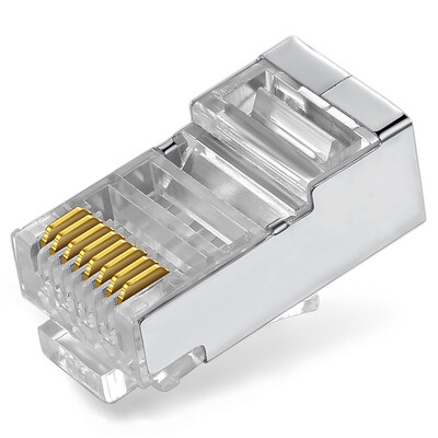 Victory shengwei RC-6050 engineering grade six Gigabit crystal head 50 box computer network broadband cable connector CAT6 shielded metal 8-pin RJ45 crystal head
Victory shengwei RC-6050 engineering grade six Gigabit crystal head 50 box computer network broadband cable connector CAT6 shielded metal 8-pin RJ45 crystal head