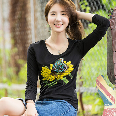 T-shirt long-sleeved shirt 2018 spring students casual womens waist Slim POLO shirt womens loose sweatshirt
T-shirt long-sleeved shirt 2018 spring students casual womens waist Slim POLO shirt womens loose sweatshirt