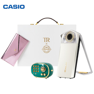 CASIO EX-TR750 Yue tone color · Christmas heart limited edition gift box (3.5-inch screen, Angel Eye) beauty Selfie artifact pearl white
CASIO EX-TR750 Yue tone color · Christmas heart limited edition gift box (3.5-inch screen, Angel Eye) beauty Selfie artifact pearl white