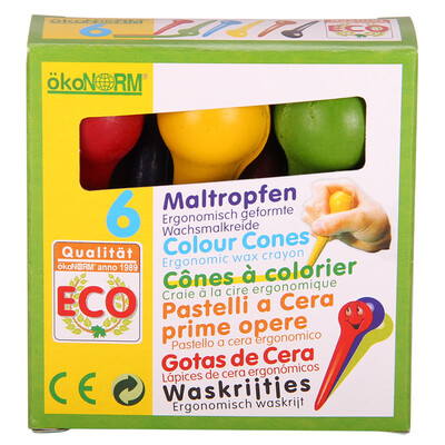 European wax wax children wax crayon 6-color drop-type color crayons Germany imported children's painting tools baby toys easy to clean
European wax wax children wax crayon 6-color drop-type color crayons Germany imported children's painting tools baby toys easy to clean