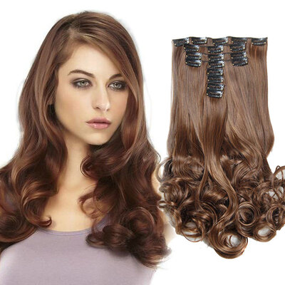 AISIHAIR 16Colors Clip in Hair Extensions 8pcsset 22inch 55 cm Long Wavy Heat Resistant Hairpiece
AISIHAIR 16Colors Clip in Hair Extensions 8pcsset 22inch 55 cm Long Wavy Heat Resistant Hairpiece