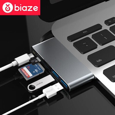 Biya Zi BIAZE Type-c docking station USB hub HUB splitter TF SD card reader The new Apple MacBook millet music as the notebook R1 gray
Biya Zi BIAZE Type-c docking station USB hub HUB splitter TF SD card reader The new Apple MacBook millet music as the notebook R1 gray