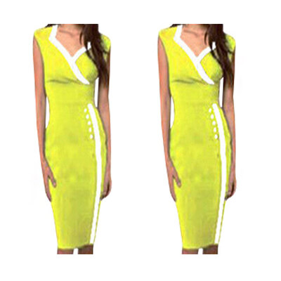 Lovaru ™New 2015 fashion Big splicing professional white-collar OL pencil dress with short sleeves
Lovaru ™New 2015 fashion Big splicing professional white-collar OL pencil dress with short sleeves