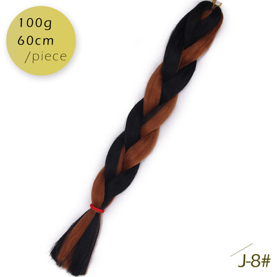 AISI HAIR 100g / pcs 24inch Kanekalon гигантский косы Волосыломбер Две тонныЦветные синтетические волосы для кукол Вязание крю
AISI HAIR 100g / pcs 24inch Kanekalon гигантский косы Волосыломбер Две тонныЦветные синтетические волосы для кукол Вязание крю