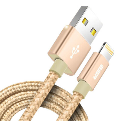 (ESR) Яблочный кабель для зарядки кабеля USB usb iphone6 / 6s / 7/8 Plus / X / 10 / SE / 5s / iPad Air / mini woven 1.5m-champagne gold
(ESR) Яблочный кабель для зарядки кабеля USB usb iphone6 / 6s / 7/8 Plus / X / 10 / SE / 5s / iPad Air / mini woven 1.5m-champagne gold