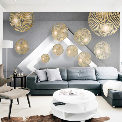 Custom Mural Wallpaper 3D Round Ball Stereoscopic Space Wall Painting Modern Simple Living Room Sofa Bedroom TV Background Decor
Custom Mural Wallpaper 3D Round Ball Stereoscopic Space Wall Painting Modern Simple Living Room Sofa Bedroom TV Background Decor