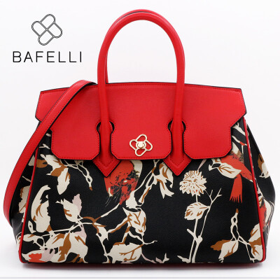 BAFELLI split leather handbag chinese style hasp shoulder bag vintage floral printing crossbody bag high capacity women bag
BAFELLI split leather handbag chinese style hasp shoulder bag vintage floral printing crossbody bag high capacity women bag