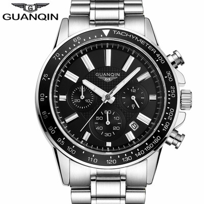 GUQNQIN Men's Watch Fashion Trends Electronic Quartz Watch Business Sport Steel Watch
GUQNQIN Men's Watch Fashion Trends Electronic Quartz Watch Business Sport Steel Watch