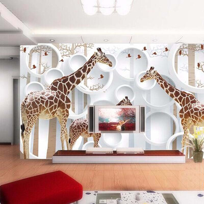 Custom Photo Wallpaper Painting Modern 3D Stereoscopic Giraffe Living Room TV Background Wall Mural Wallpaper For Bedroom Walls
Custom Photo Wallpaper Painting Modern 3D Stereoscopic Giraffe Living Room TV Background Wall Mural Wallpaper For Bedroom Walls