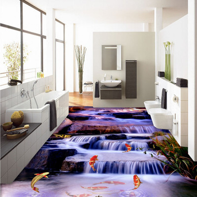 Free Shipping Carp jumps waterfalls flooring painting bedroom courtyard decorative self-adhesive floor mural 250cmx200cm
Free Shipping Carp jumps waterfalls flooring painting bedroom courtyard decorative self-adhesive floor mural 250cmx200cm
