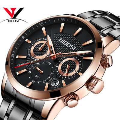 NIBOSI Quartz Wristwatch Male Luxury Brand New Watch Chronograph Watches Fashion Leather Men Watches Relogio Masculino Casual Uhr
NIBOSI Quartz Wristwatch Male Luxury Brand New Watch Chronograph Watches Fashion Leather Men Watches Relogio Masculino Casual Uhr