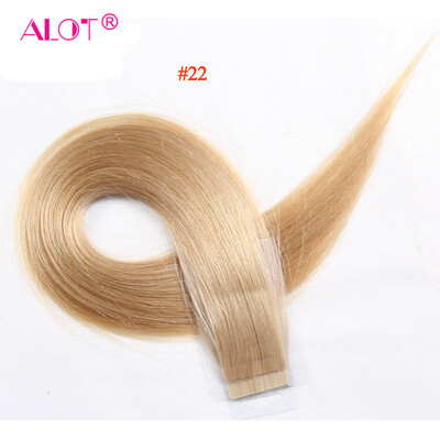 ALot Hair прямые наращивания человеческих волос Tap In Hair Color # 18 # 22 # 24 # 60 # 613 PU волосы 18 дюймов 22 дюйма
ALot Hair прямые наращивания человеческих волос Tap In Hair Color # 18 # 22 # 24 # 60 # 613 PU волосы 18 дюймов 22 дюйма