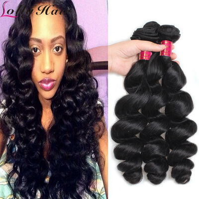 Good 7A Peruvian Loose Wave Virgin Hair Extension 3pc Hair Weave Bundles Fashion Curly Human Hair Natural Black Free Shipping
Good 7A Peruvian Loose Wave Virgin Hair Extension 3pc Hair Weave Bundles Fashion Curly Human Hair Natural Black Free Shipping
