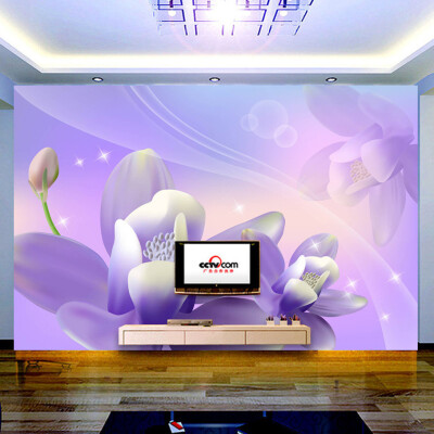 Custom Mural Wallpaper Purple Flower Pattern Wall Papers Home Decor Living Room TV Backdrop Modern Wall Painting Wallpaper Roll
Custom Mural Wallpaper Purple Flower Pattern Wall Papers Home Decor Living Room TV Backdrop Modern Wall Painting Wallpaper Roll