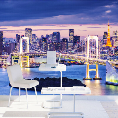 Custom Mural Wall Paper Bedroom Painting Tokyo City Night Scene Living Room Sofa TV Background Home Decor Wallpaper Mural 3D
Custom Mural Wall Paper Bedroom Painting Tokyo City Night Scene Living Room Sofa TV Background Home Decor Wallpaper Mural 3D