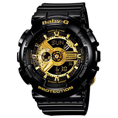 CASIO watch BABY-G magic gold double show ladies shockproof waterproof sports watch quartz watch BA-110-1A
CASIO watch BABY-G magic gold double show ladies shockproof waterproof sports watch quartz watch BA-110-1A