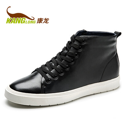 Kang leading layer leather trend casual shoes high help shoes black 253119307 38 yards
Kang leading layer leather trend casual shoes high help shoes black 253119307 38 yards
